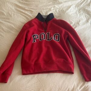 Polo Red Fleece Quarter-Zip